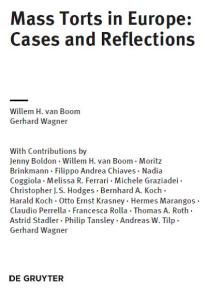 Mass Torts in Europe